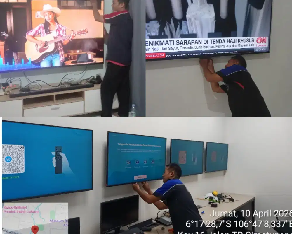 Braket +pasang atau jasa pasang terima rapih breket bracket led tv