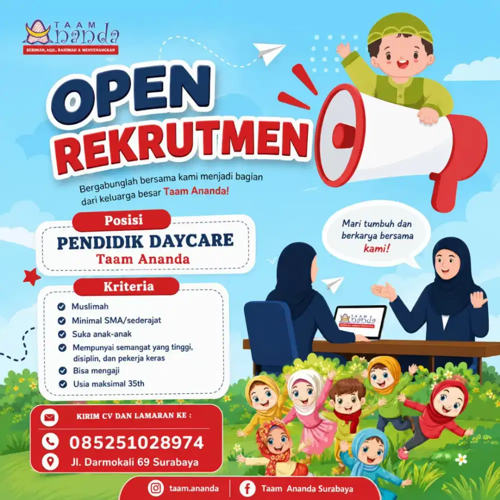 PENDIDIK UNTUK DAYCARE