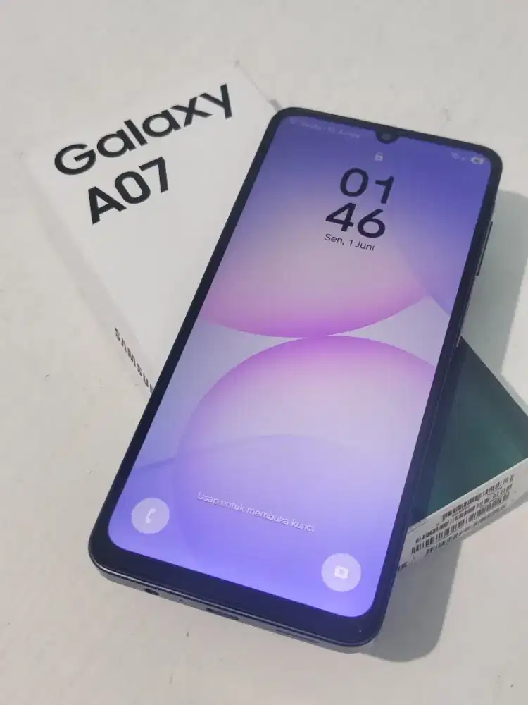 Samsung A07 8/256 Fullset Green HP Mulus Gaming No Minus Murah Garansi