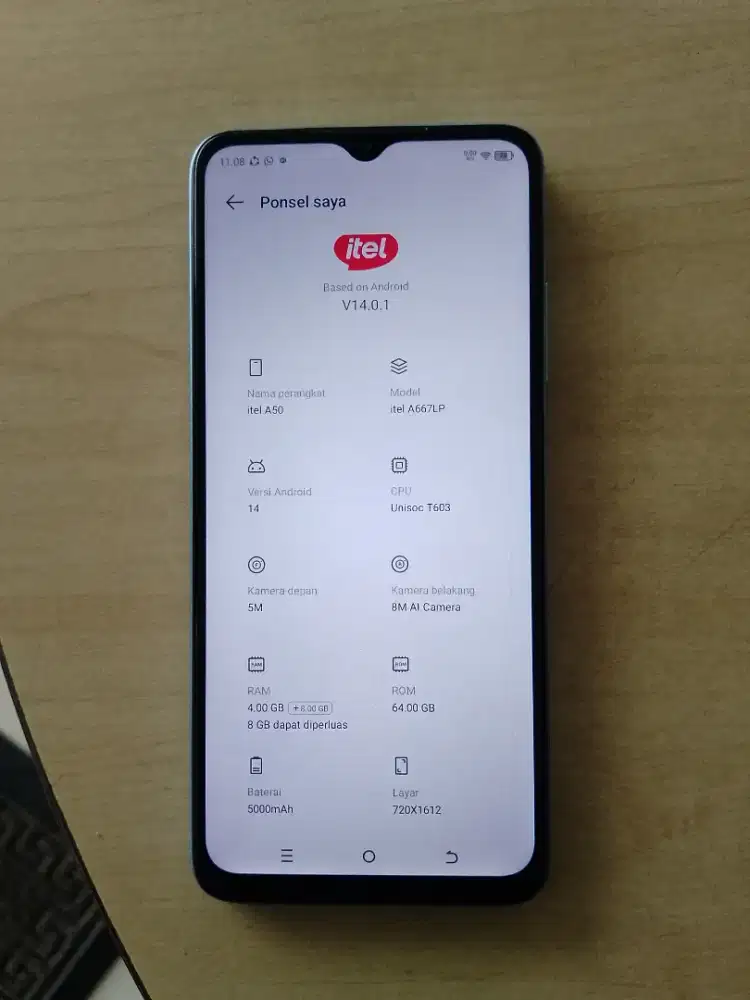 HP ITEL A50 4/64