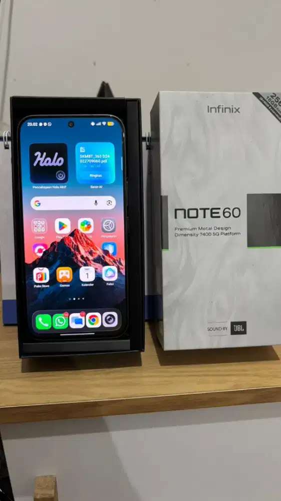 infinix note 60 5g 8/256gb like new