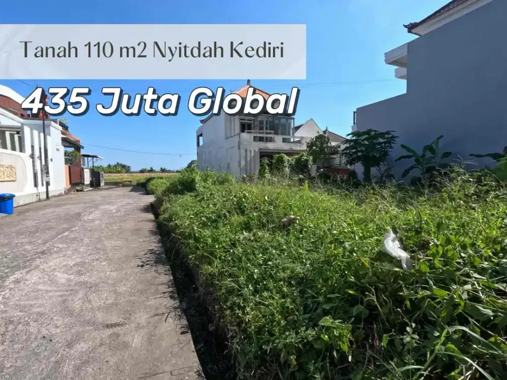 SALE Kavling Hook 110m² Central Nyitdah