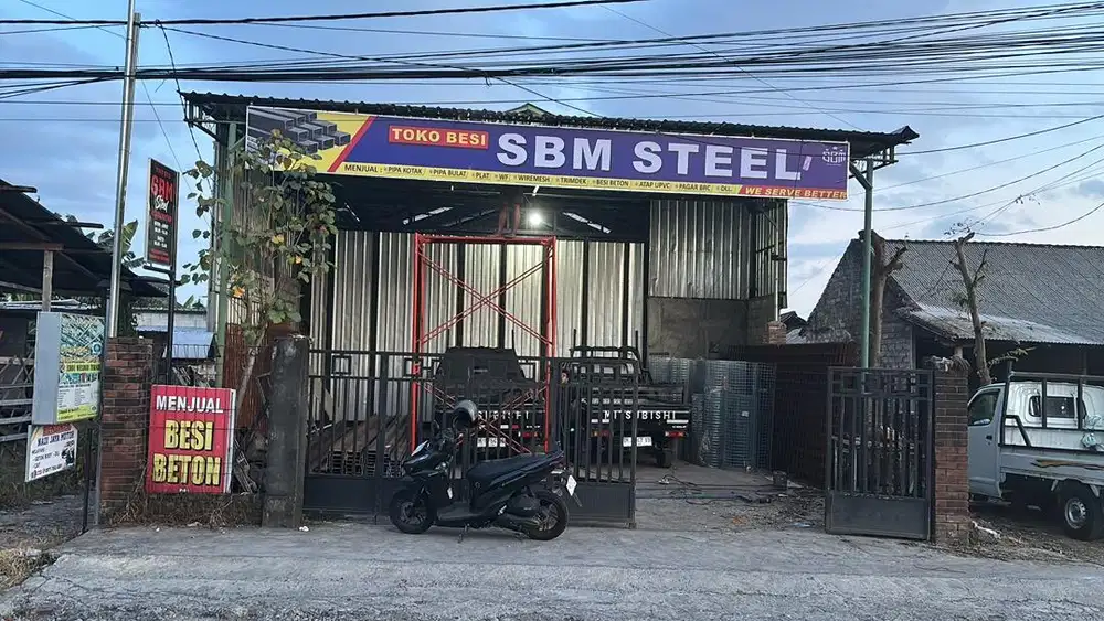 Sopir toko besi baja