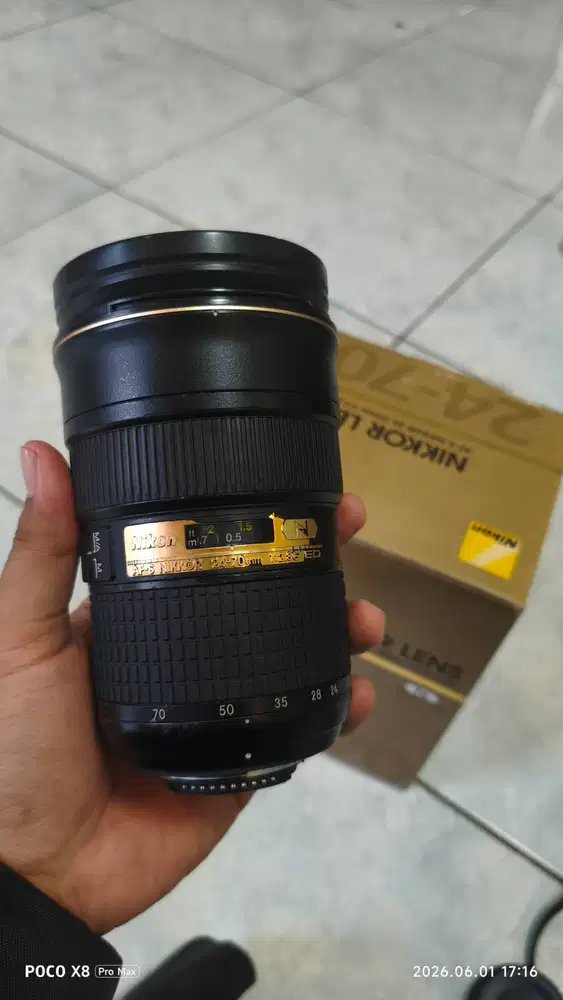 Nikon 24 70 f2,8 nano