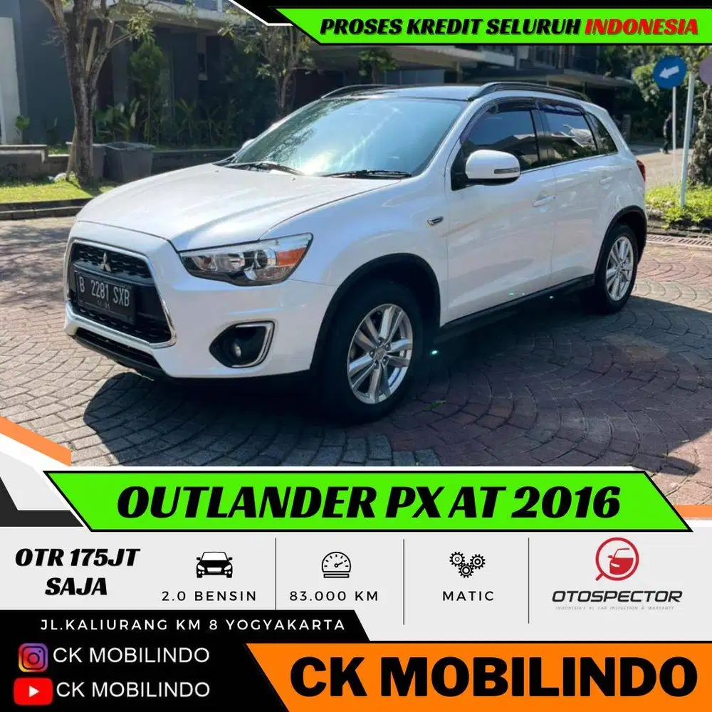 Mitsubishi Outlander PX Matic 2016 ISTIMEWA DP Minim Cx5