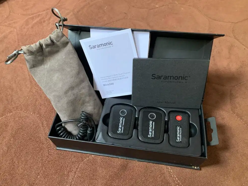 Saramonic Blink 500 B1 B2 Dual Channel Wireless Microphone