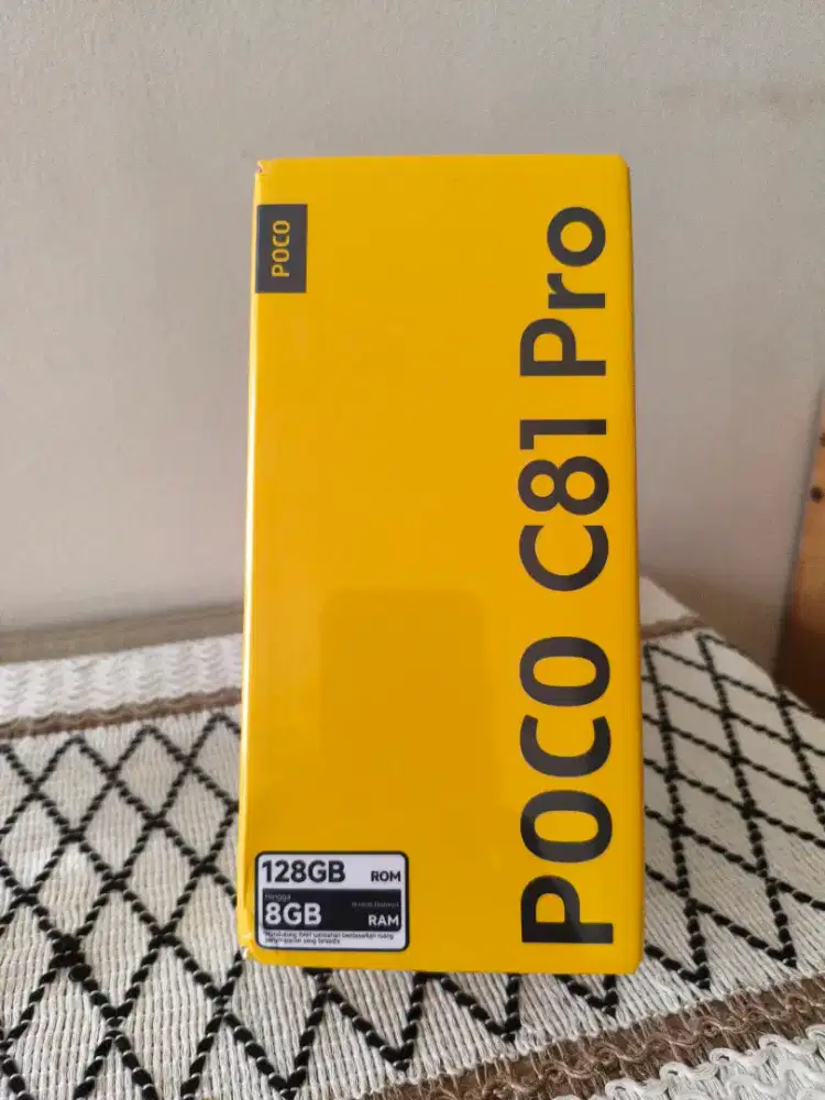 Poco C81 Pro 4/128 gb New Segel Garansi Resmi