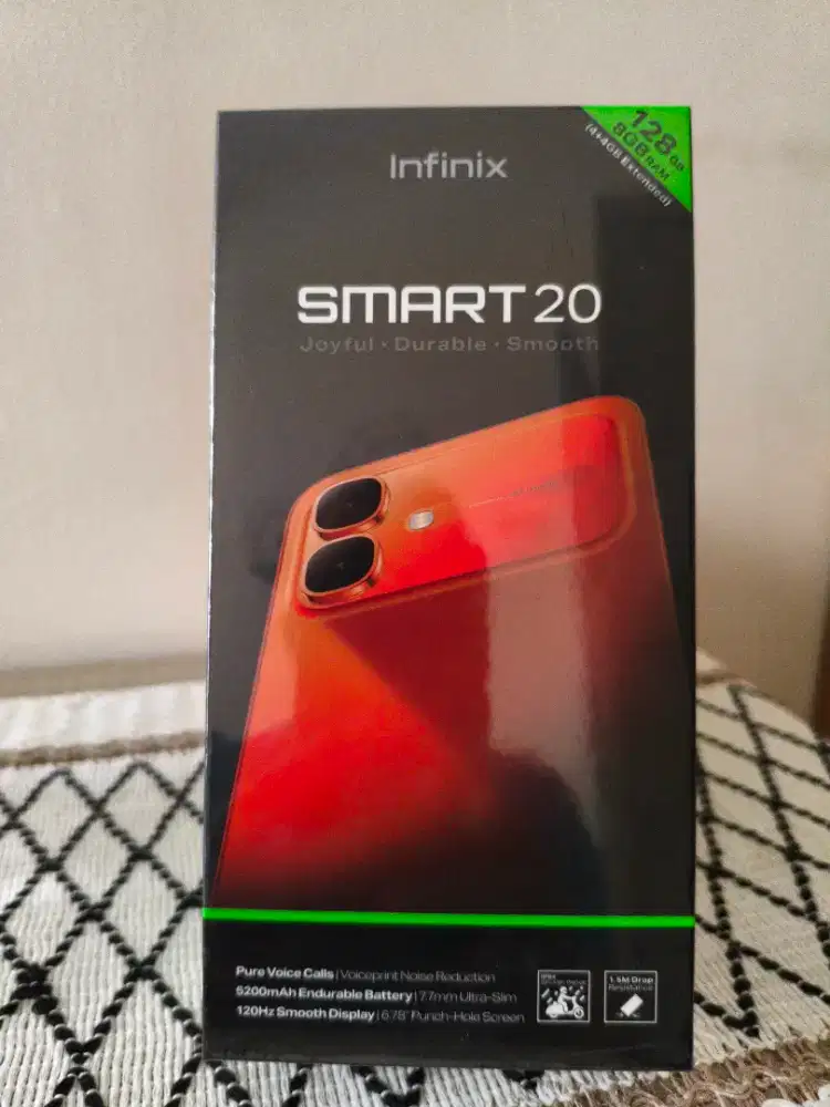 Infinix Smart 20 4/128 gb New Segel Garansi Resmi