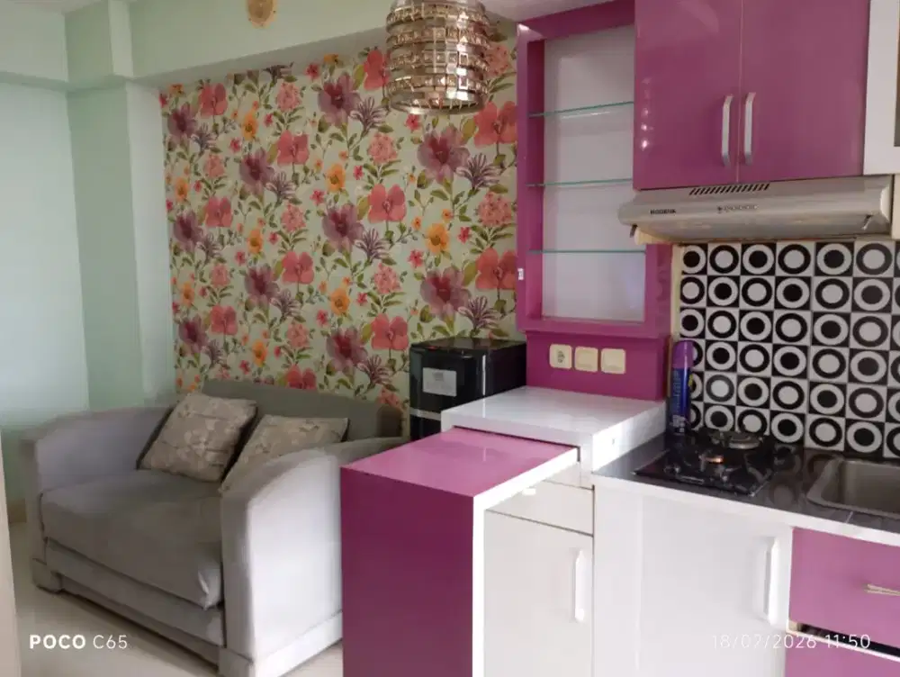 DIJUAL 2BR FURNISHED ATAS MALL BASSURA CITY