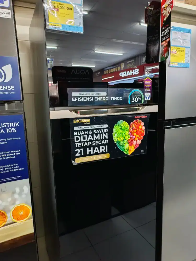 KULKAS 2PINTU POLYTRON