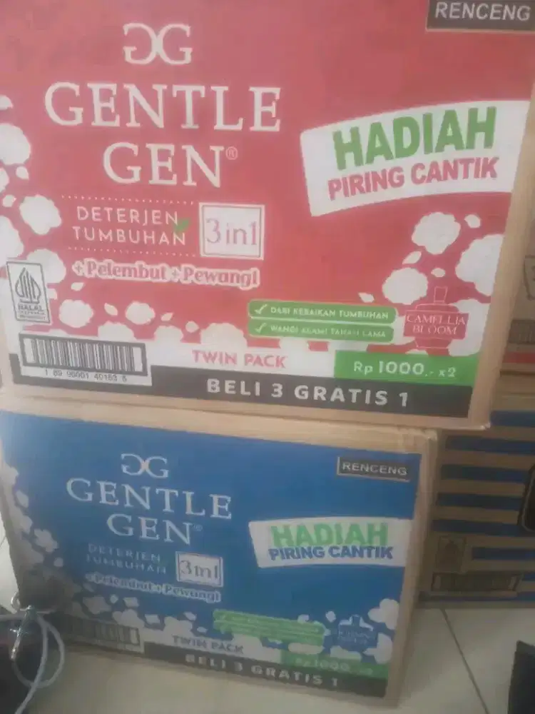 sabun cuci baju gentle gen