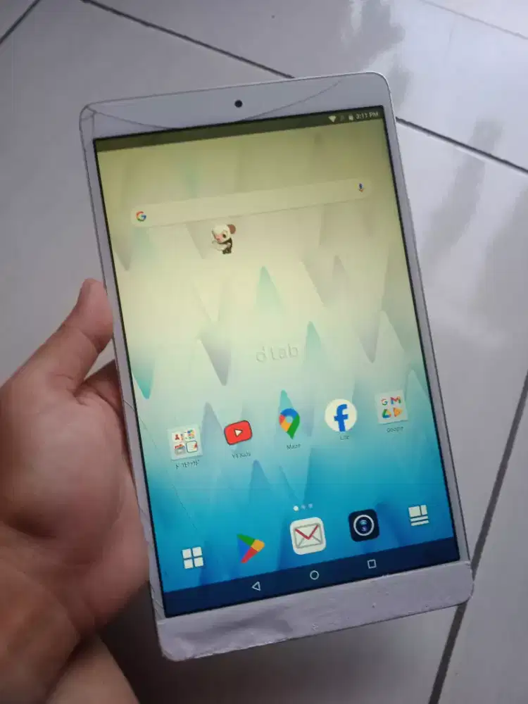Tab DoCoMo d-01J ram 3/16 jaringan 4g ,bisa kartu SIM sama memo