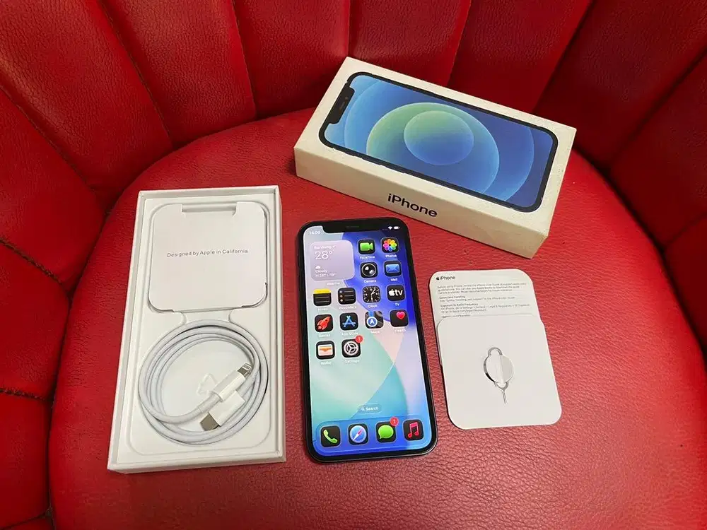 iPhone 12 Mini 128gb Black Bea Cukai Sinyal Permanen Setara iBox