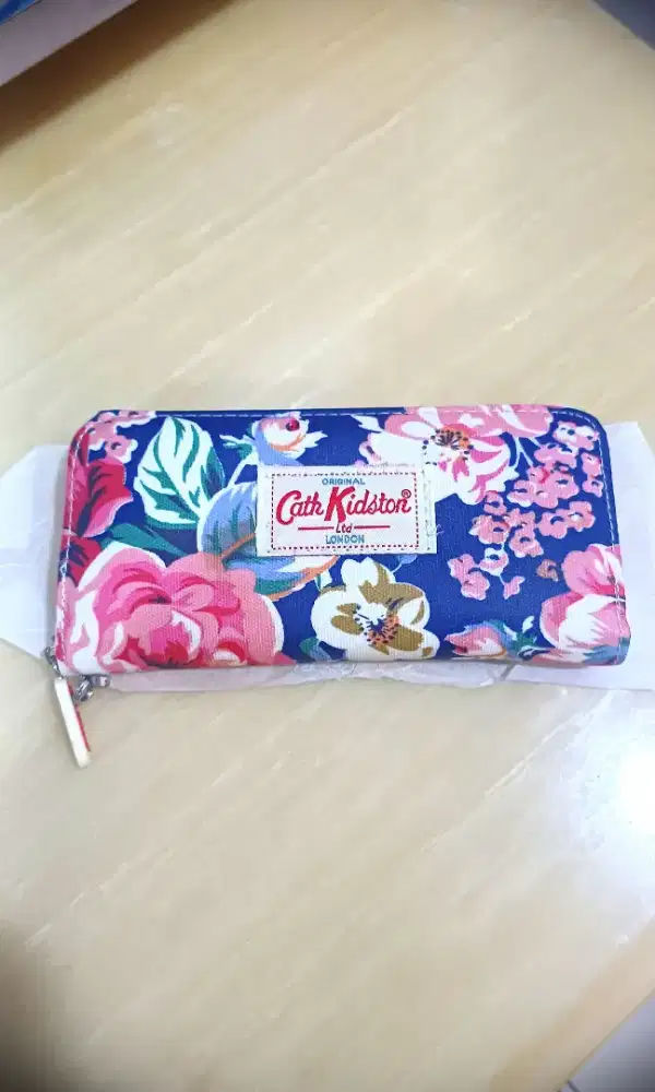 [BARU] Dompet  Long Wallet motif Floral Bahan PVC