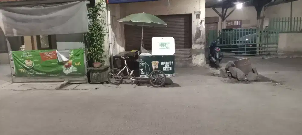 Barista keliling kopi sanger