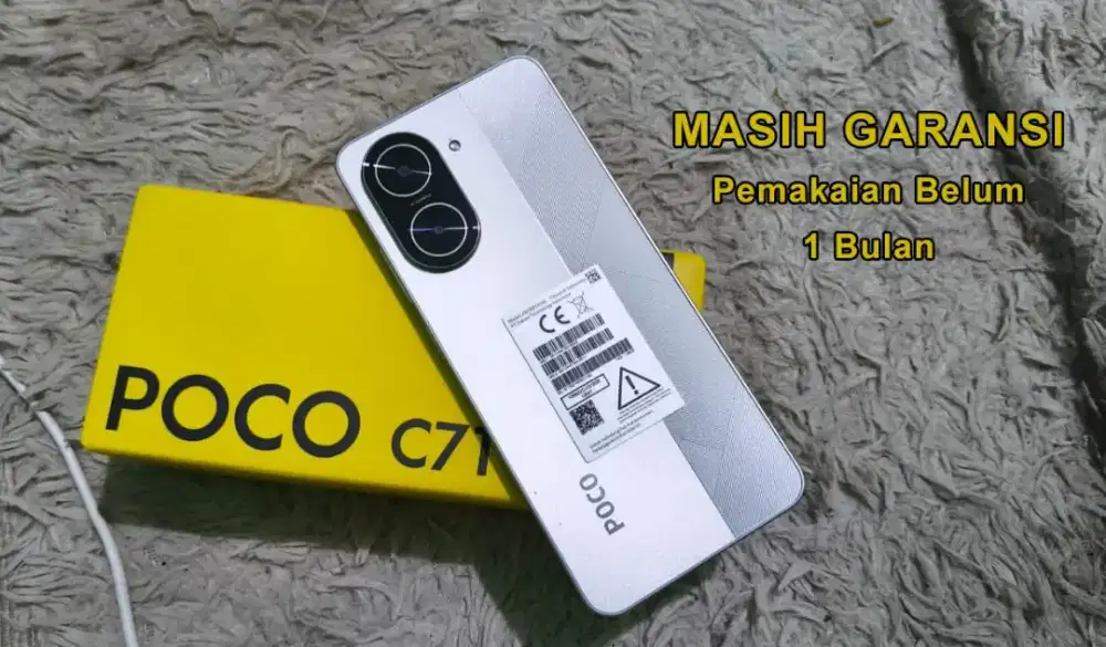 Poco C71 RAM 4+4 GB Memory 128 GB Garansi Resmi 120 Hz
