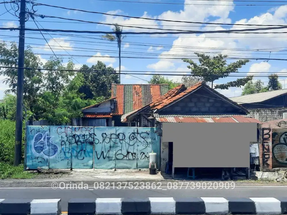 Tanah 978m2 Ringroad Barat Dekat Jl Jogja-Wates, UMY, UBSI, UNJAYA, UNU, Pasar Gamping, Dekat Ringroad Selatan