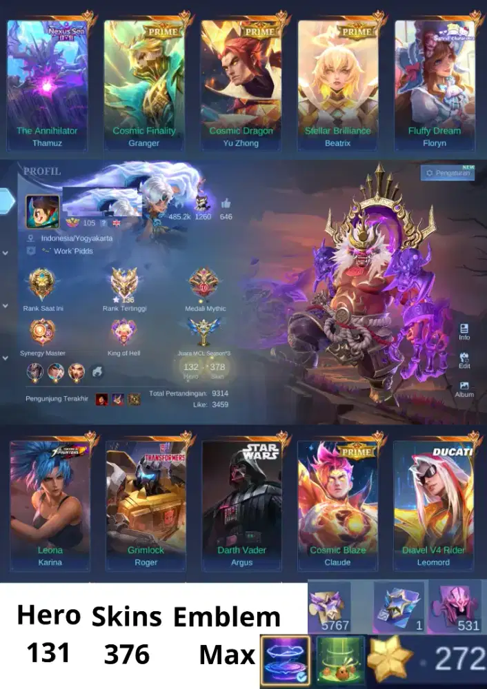 Mobile legends Bang Bang