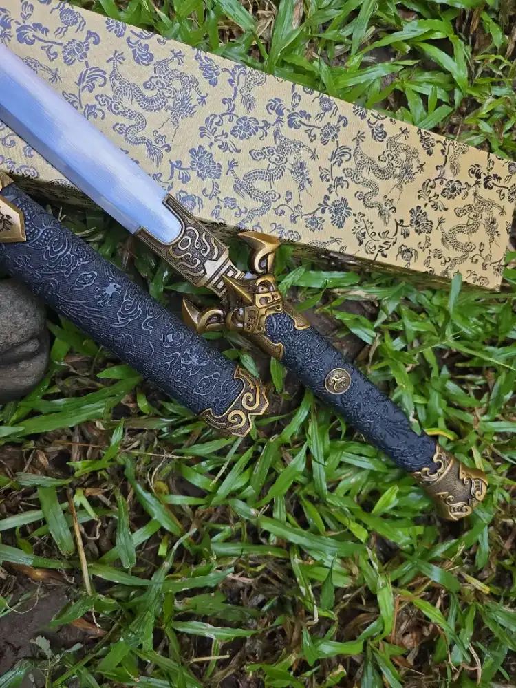 PEDANG FANTASY MING TONG EYE OF DARKNESS BAJA CARBON STEEL