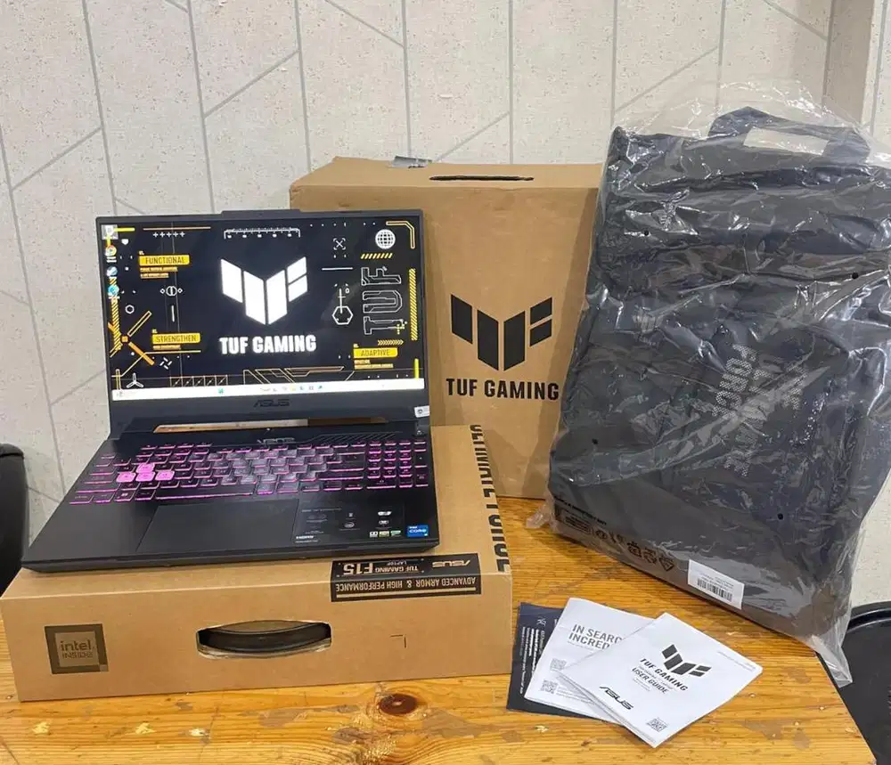 Laptop Asus Tuf Gaming F15 FX507ZCA ( On Garansi Asus )