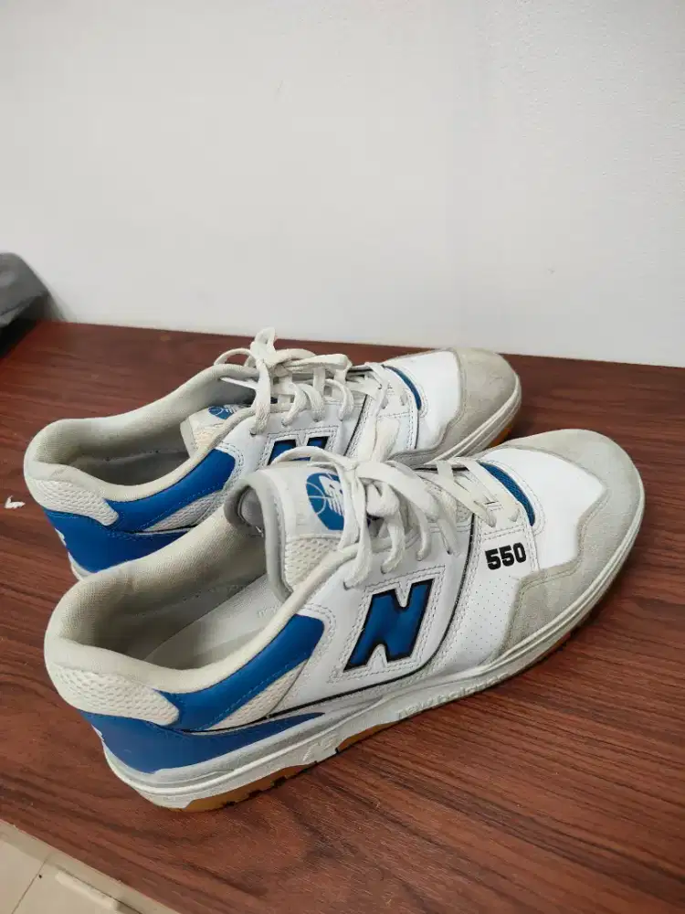 Sepatu NB 550 Biru Size 46 ( big size)