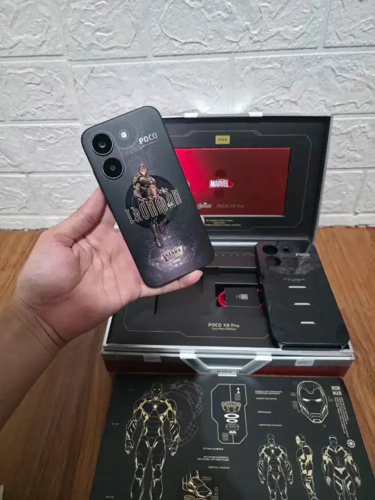 Poco X8 pro iron man edition 12/512gb rare