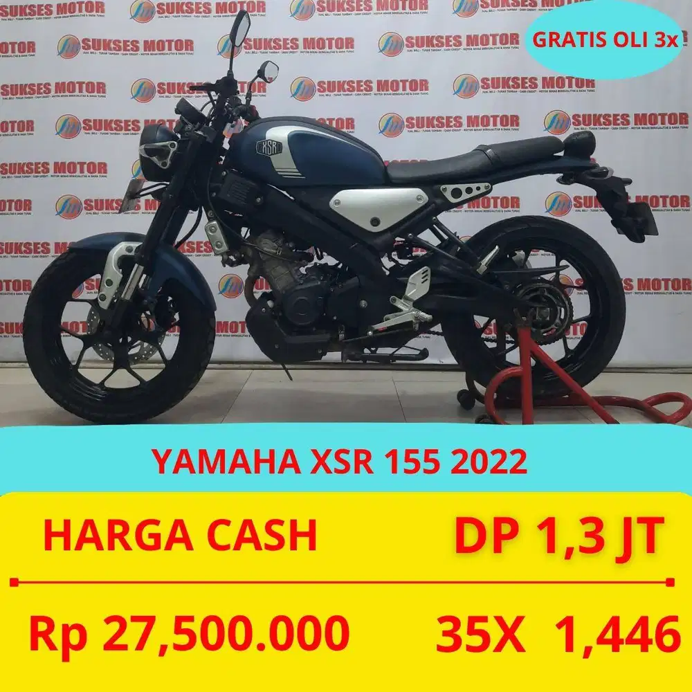 YAMAHA XSR 2022 DP MURAH 1,3 JUTA GUYS