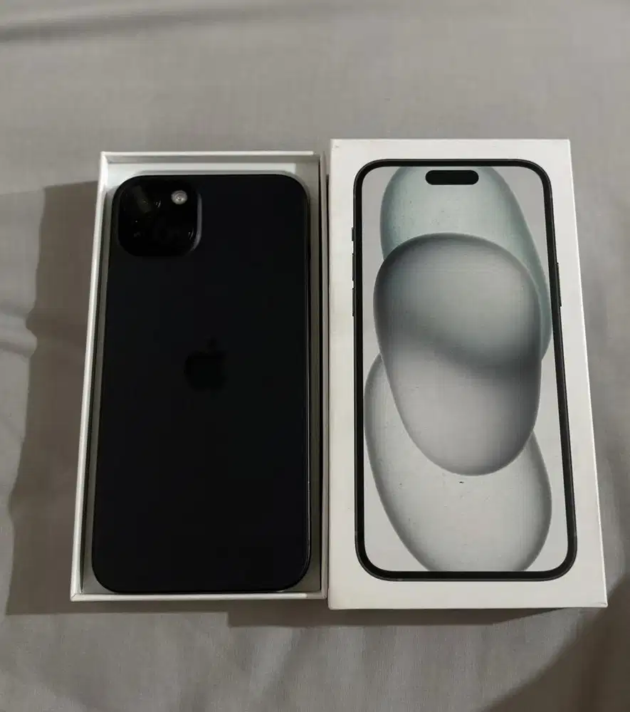 IPhone 15 Plus 128GB Second Ex Resmi IBOX Original Normal Pemakaian