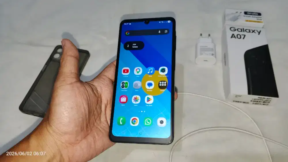 Samsung A07 Like New 4/64 Garansi Panjang Mulus Siap Pakai