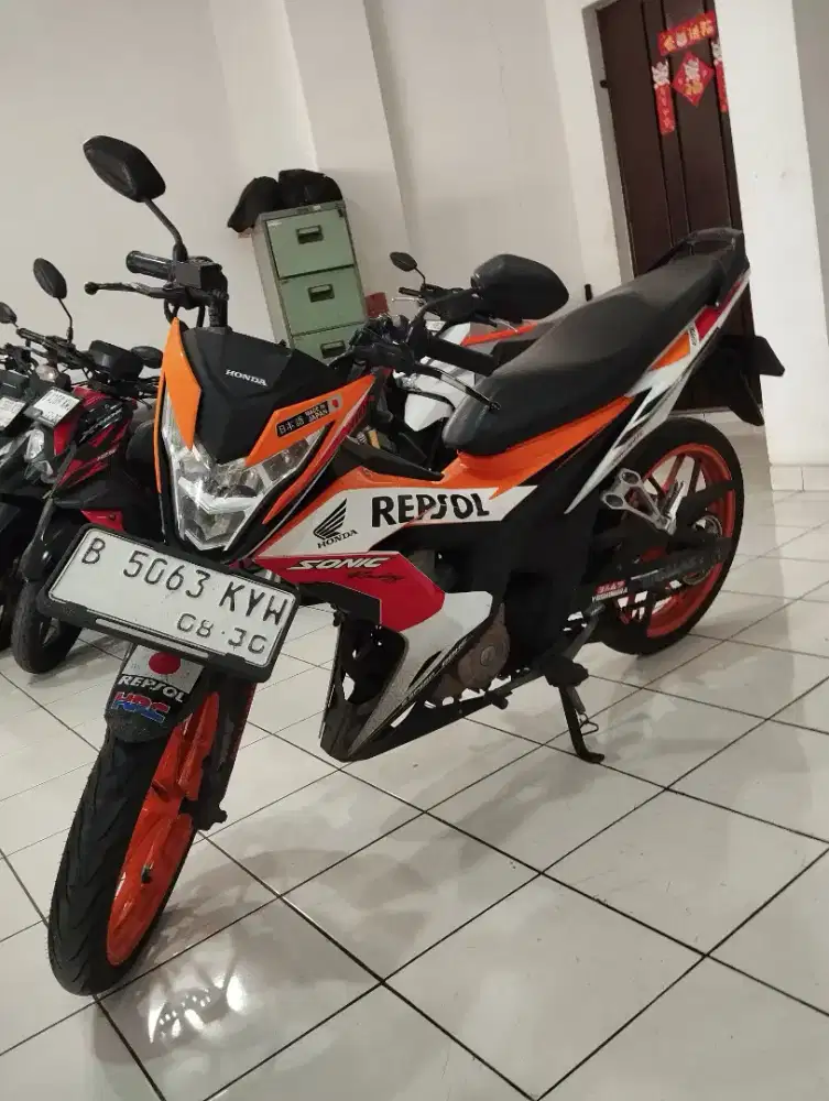 GRESS SONIC 150 R REPSOL 2016 PJK ON SS KOMPLIT KM 39k Cash TT Cc