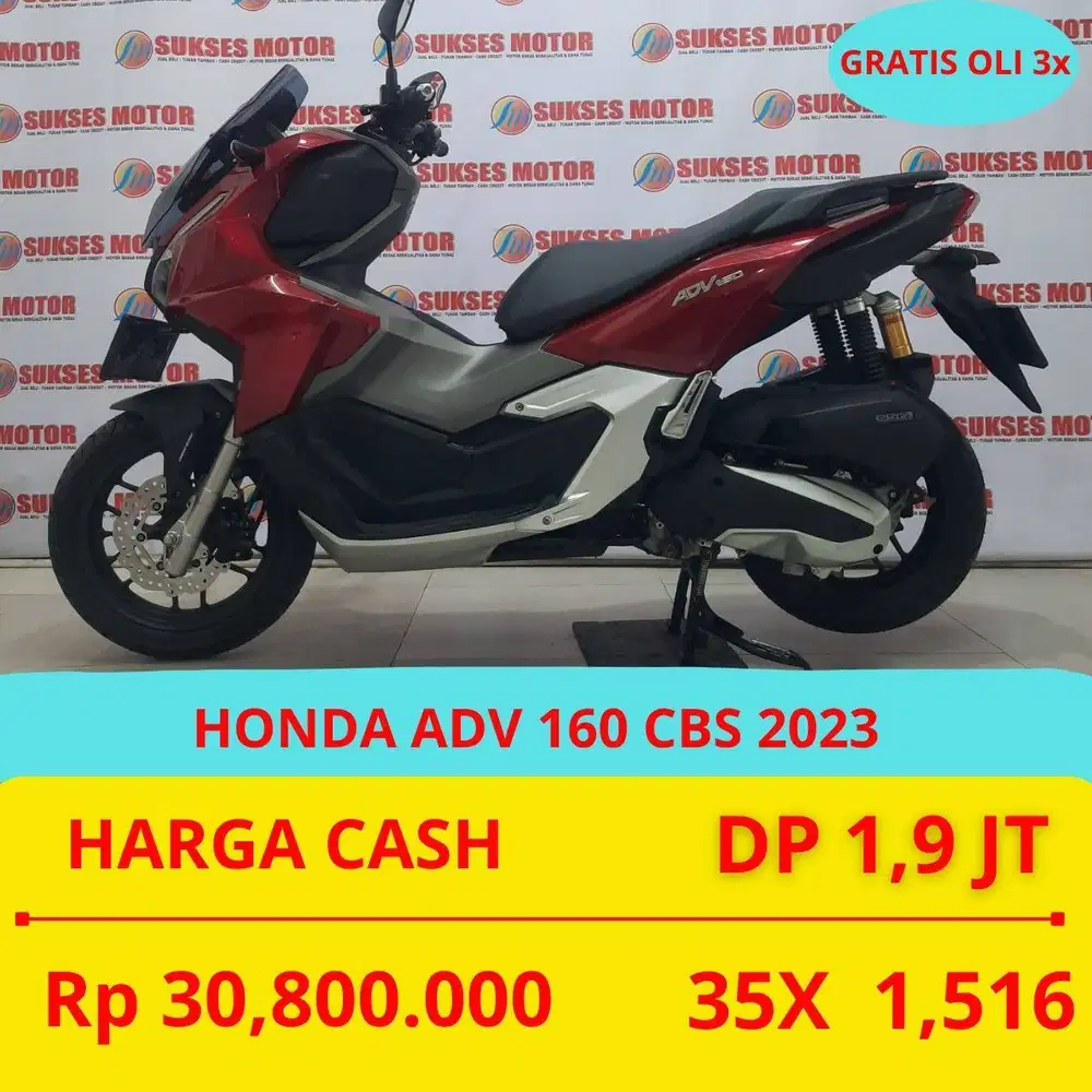 HONDA ADV 160 CBS 2023 DP MURAH 1,9 JUTA GUYS