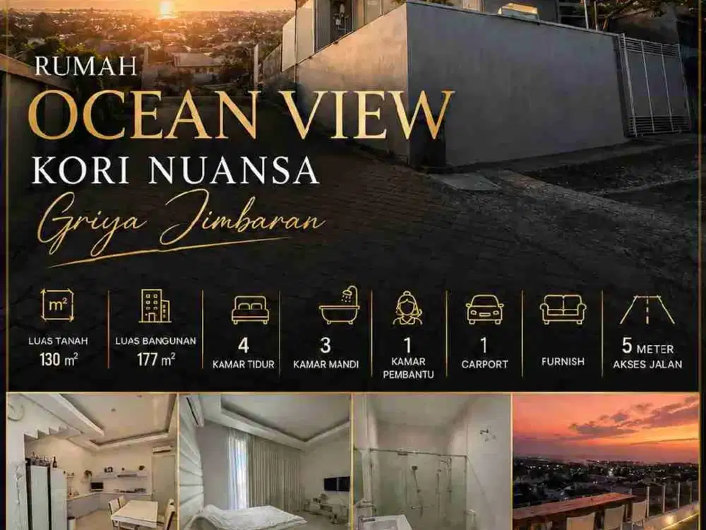 Rumah Ocean View Korinuansa Taman Griya