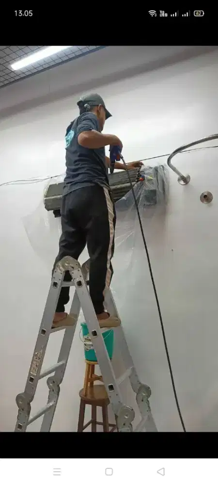 Jasa servis AC kulkas mesin cuci kompa air dll bergaransi