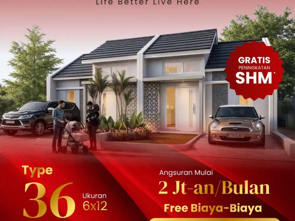 Rumah Hasbanna Land Sukodono Unit Terbatas Free Semua Biaya