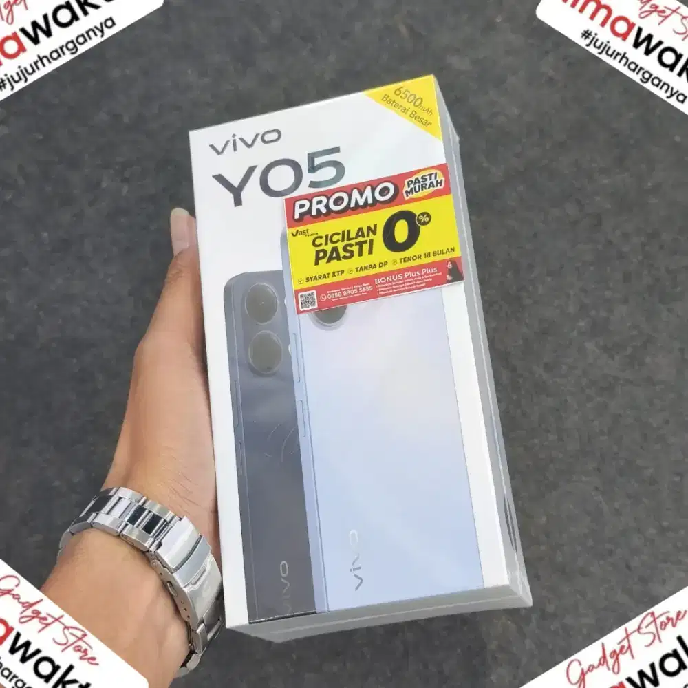 Ready warna lengkap hp vivo Y05 terbaru harga mulai 1jutaan