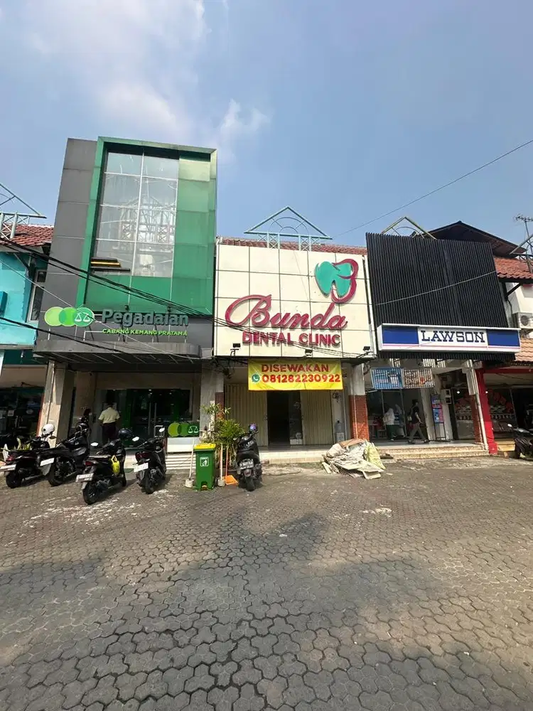 Ruko kemang pratama hadap depan