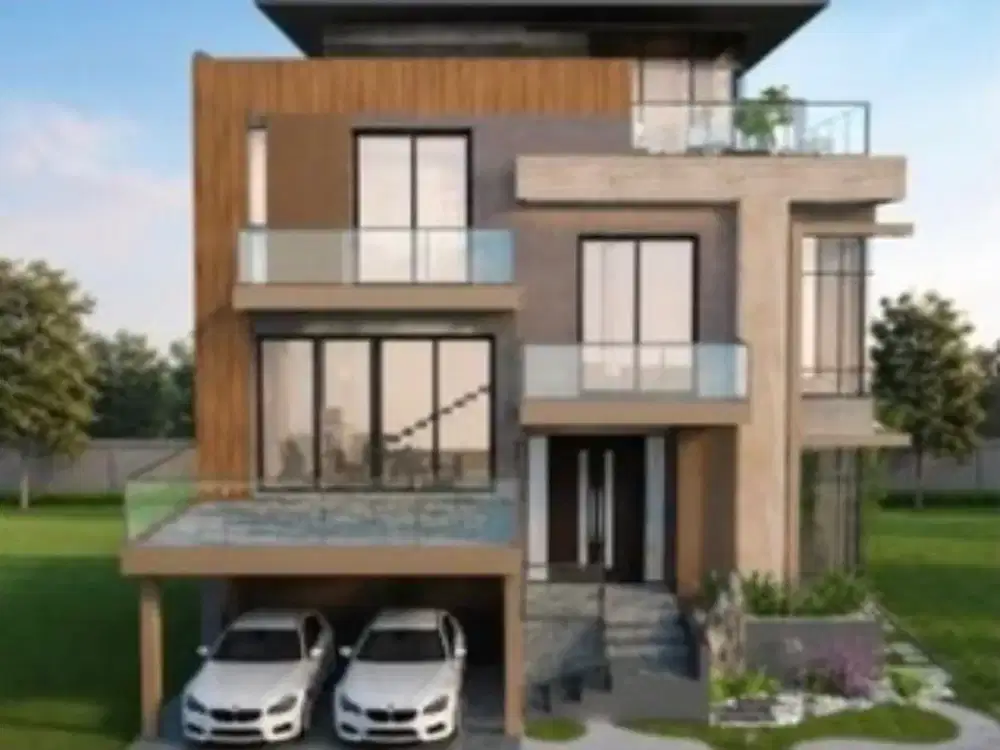 Dijual Bangunan Mandiri Split Level di The Eminent BSD Posisi Hook