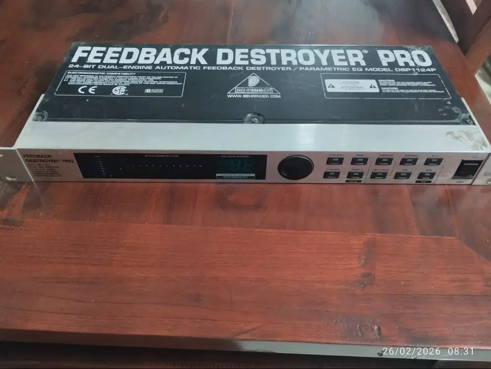 Feedback Destroyer Pro Behringer
