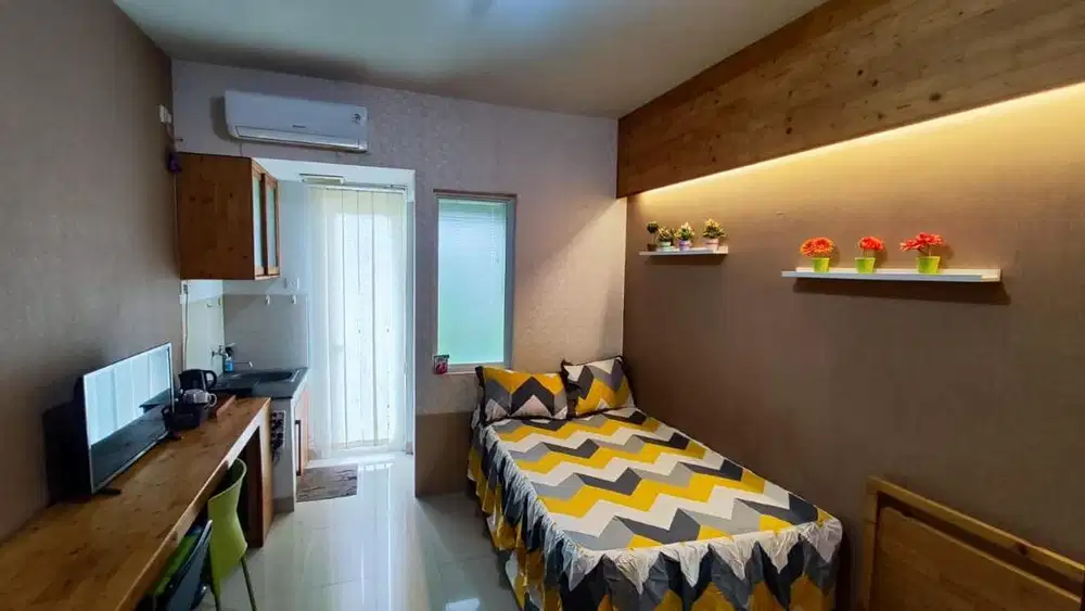 Disewakan Apartemen Student Castle Type Studio Free Wifi dan Air