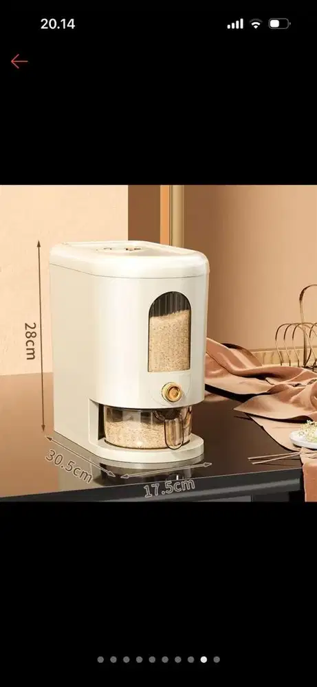 DISPENSER BOX BERAS
