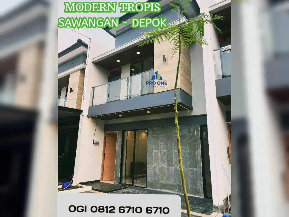 RUMAH CLUSTER PREMIUM DEPOK – DEKAT TOL LIMO & SAWANGAN