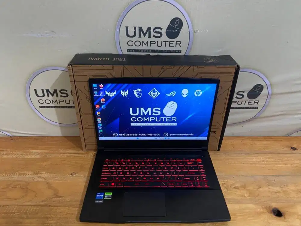 MSI Thin GF63 12VE INTEL Core i7-12650H RAM 16GB SSD 512GB RTX 4050