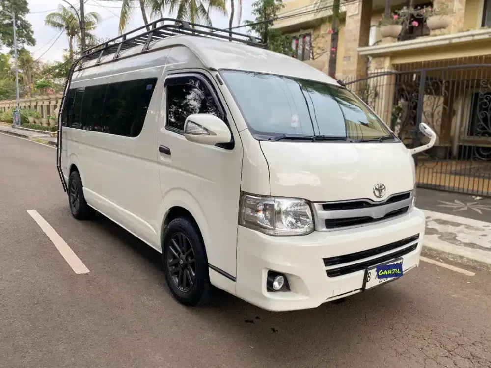 Hiace 2.5 Solar Manual 2012 Putih Mulus Terawat Siap Pakai