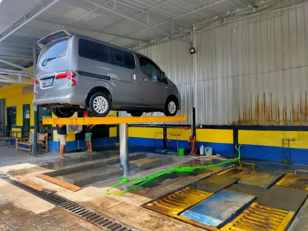 Alat cuci mobil hidrolik