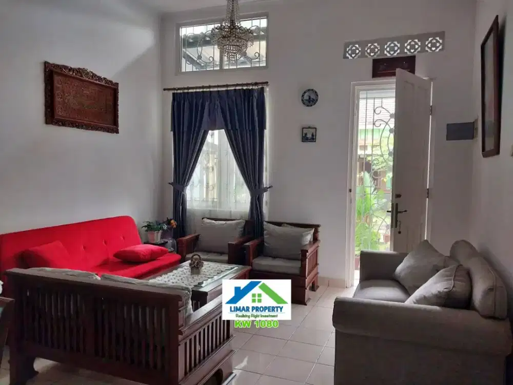 Disewakan Rumah Include Furnish di Lokasi Cozy Kota Wisata Cibubur