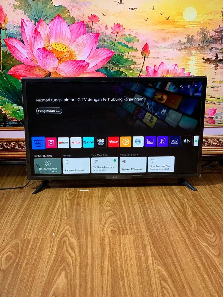 Tv LED Smart Tv webOS Digital LG 32Inch FullHD IPS Jernih Bening