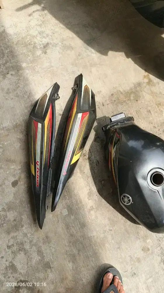 Body tangki air brush Vixion old