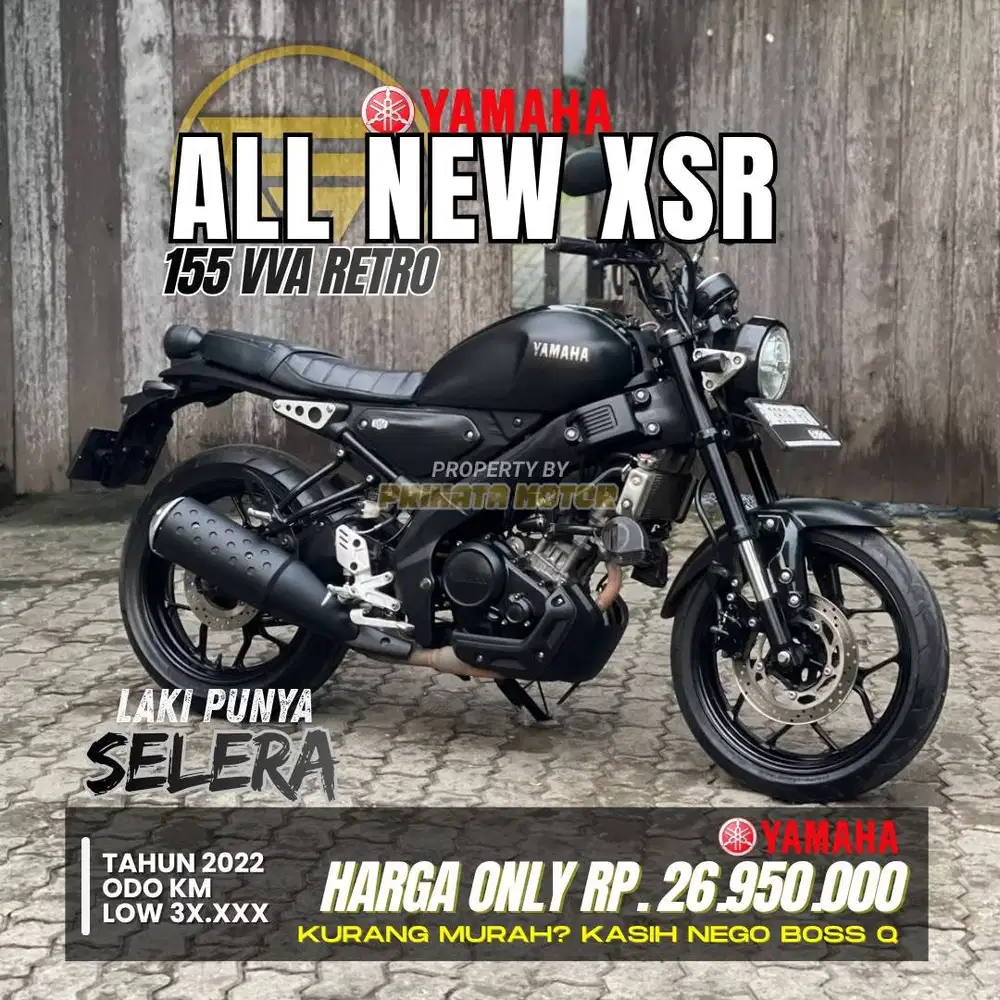 YAMAHA ALL NEW XSR 155 VVA 2022