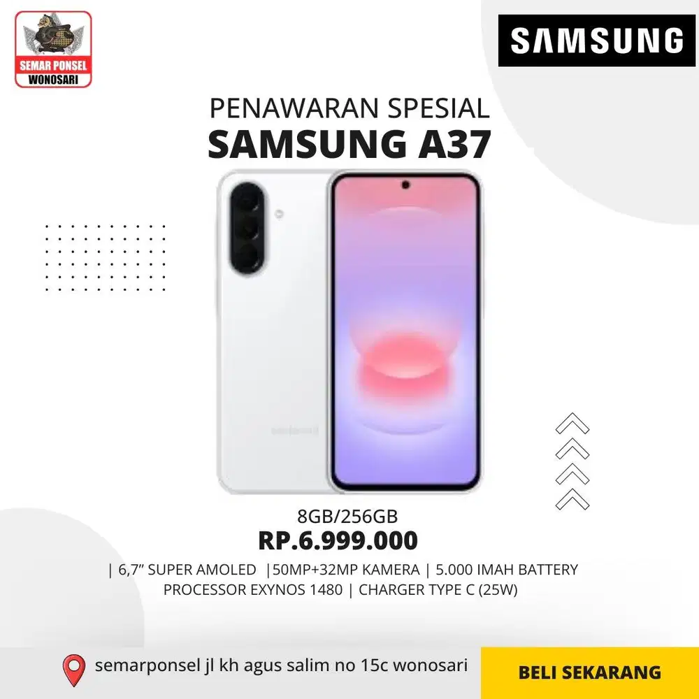 samsung a37 8/256