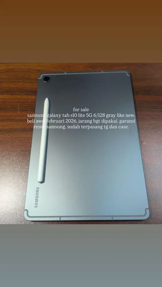 Samsung Galaxy Tab S10 Lite 5G 6/128GB Gray